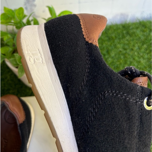 PAUL GREEN Kalista sneakers in Black Cognac Size US  6.5 UK 4 women’s like new - Picture 4 of 16